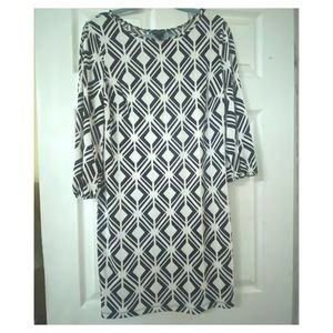 Black and White Enfocus Studio Dress